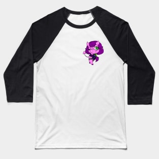 chibi pruple demon girl Baseball T-Shirt